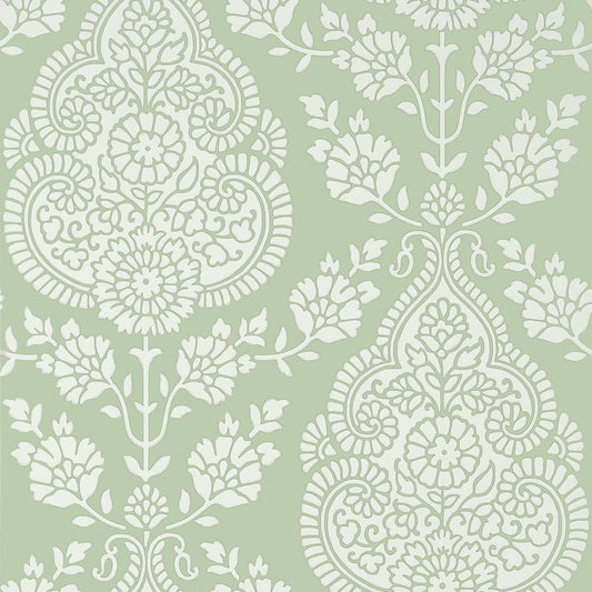 AT57867 Anna French Soft Green Wallpaper