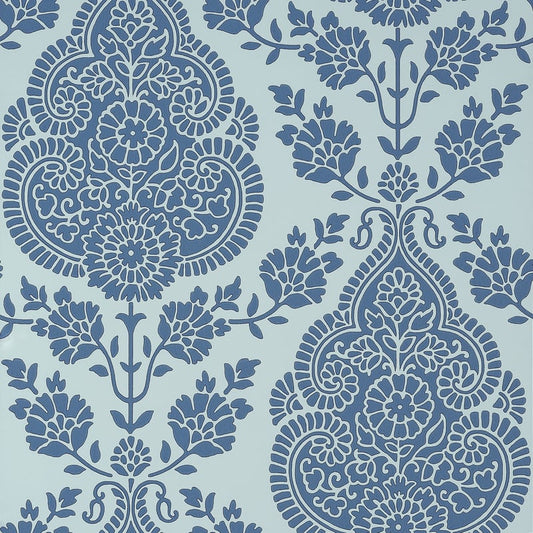 AT57868 Anna French Blue Wallpaper