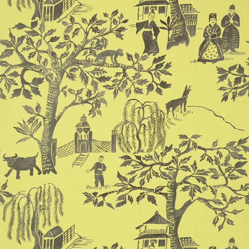 AT7914 Anna French Citron Wallpaper