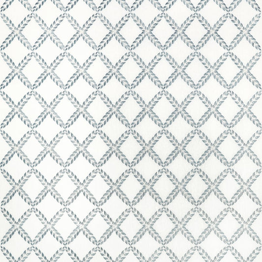 AW10744 Anna French Blue and White Fabric