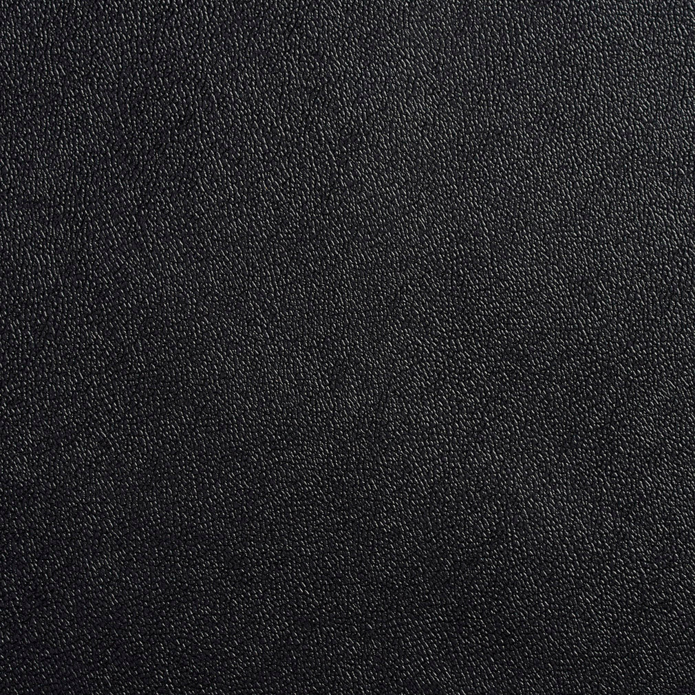 Allsport-Nonslip Leather Grain,Plain & Solid Black Charlotte Fabrics 4-Way Stretch,Vinyl