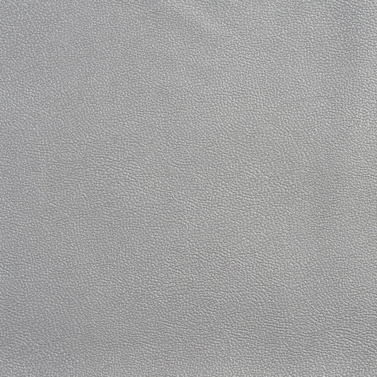 Allsport-SilVer Leather Grain,Plain & Solid Grey & Silver Charlotte Fabrics 4-Way Stretch,Vinyl