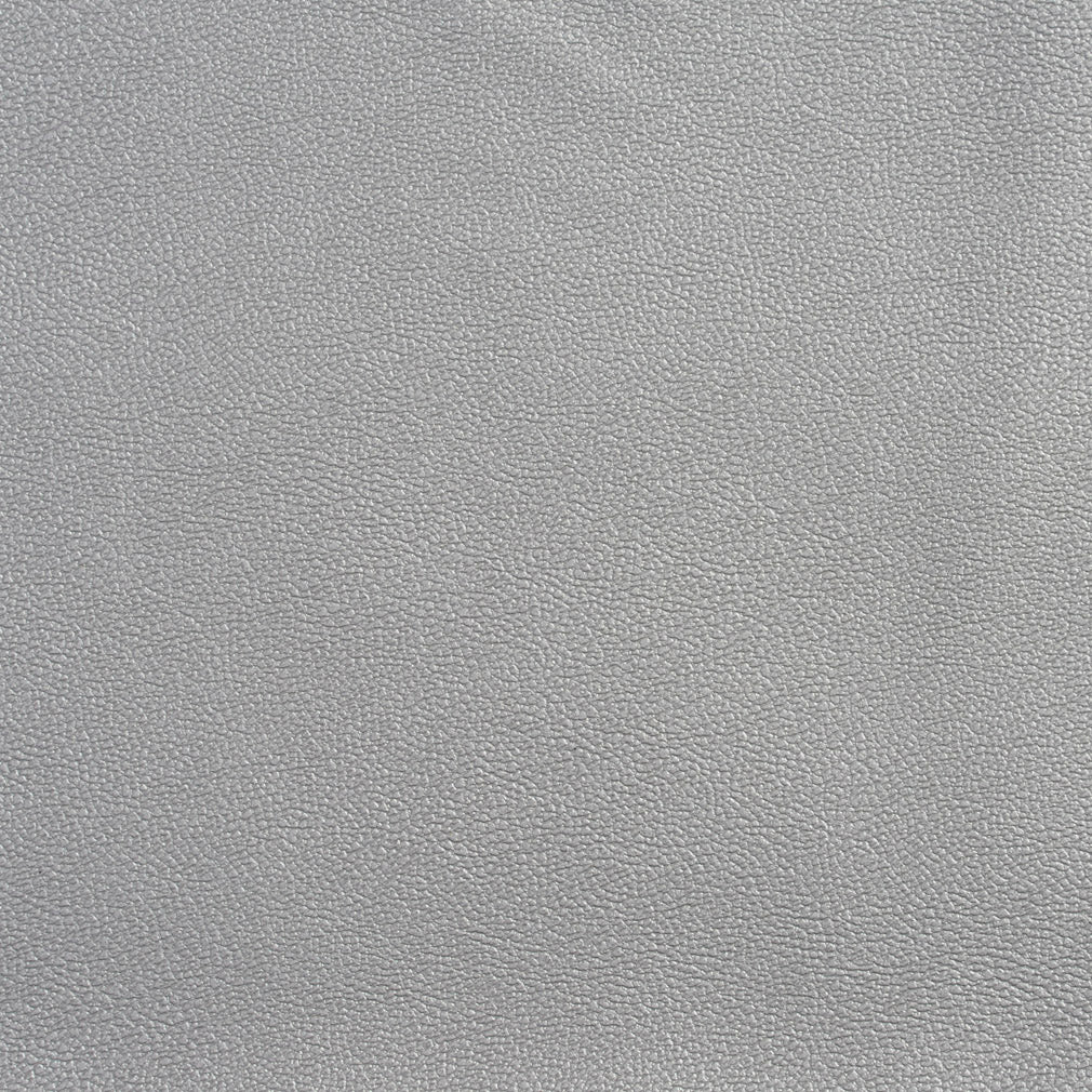 Allsport-SilVer Leather Grain,Plain & Solid Silver Grey & Silver Charlotte Fabrics Vinyl