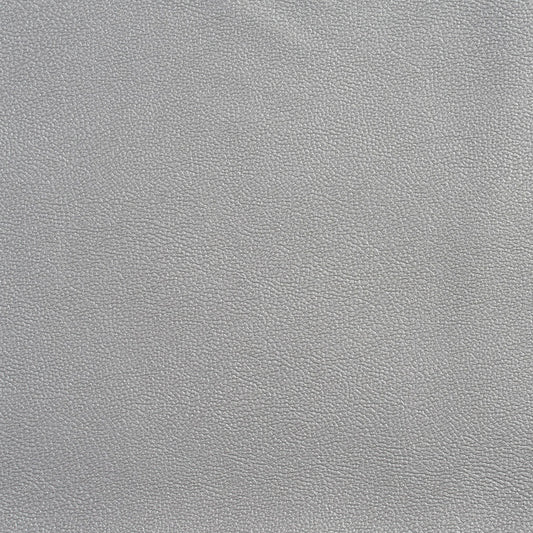 Allsport-SilVer Leather Grain,Plain & Solid Silver Grey & Silver Charlotte Fabrics Vinyl