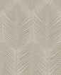 BD50003 Seabrook Designs Etten Beaded Wallpaper Persei Palm Champagne