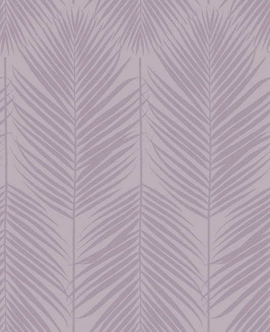 BD50009 Seabrook Designs Etten Beaded Wallpaper Persei Palm Lilac