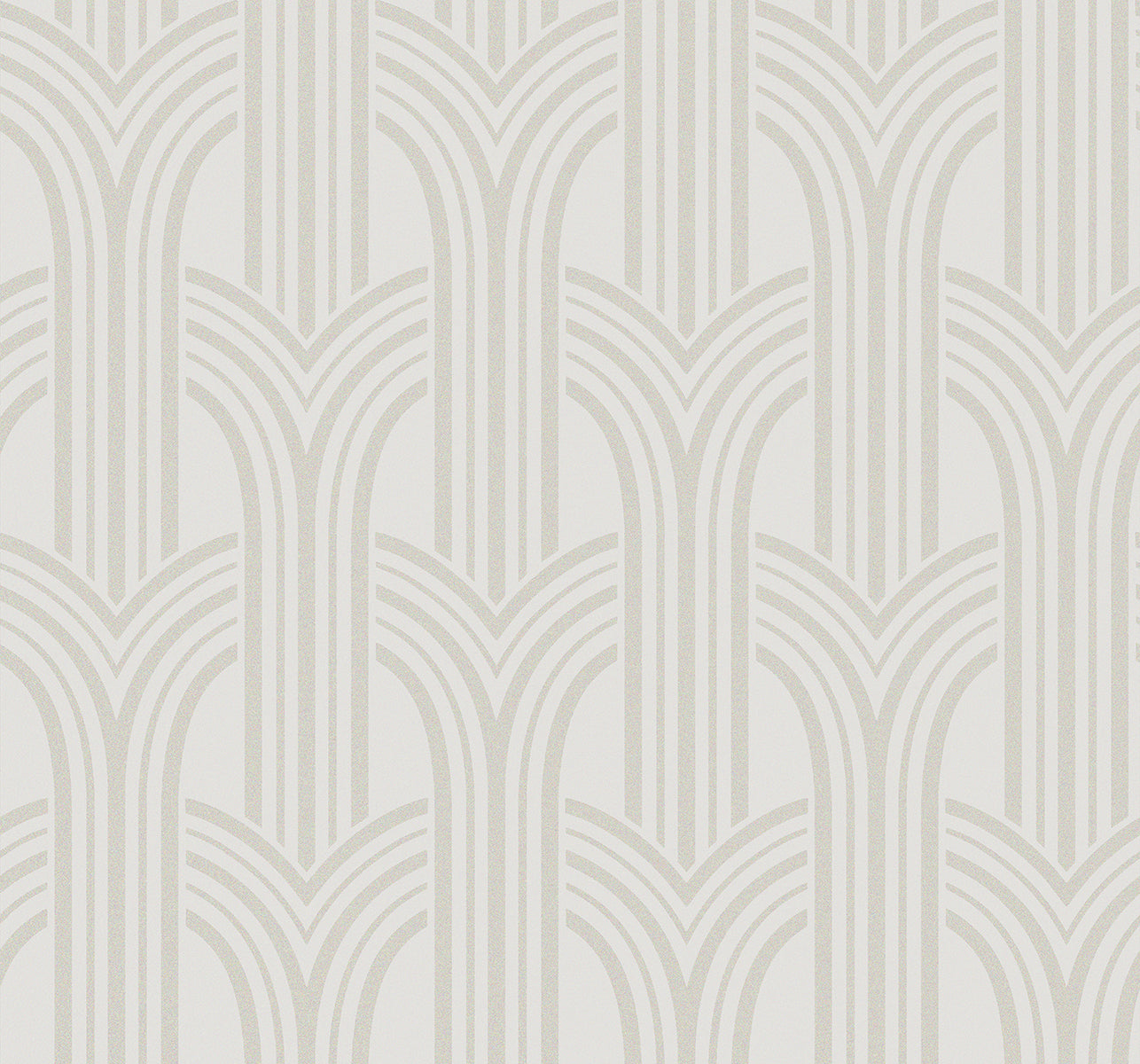 BD50400 Seabrook Designs Etten Beaded Wallpaper Déco Arches Pearlescent