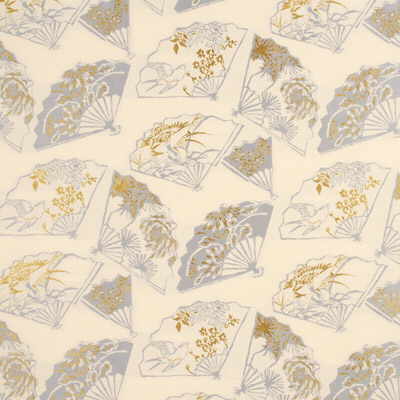 BF10314-905 FANS SILVER FOX G P & J BAKER Fabrics Drapery Upholstery