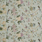 BF10418-2 ORIENTAL BIRD EMBROIDERY SILK AQUA/MULTI G P & J BAKER Fabrics Drapery Upholstery