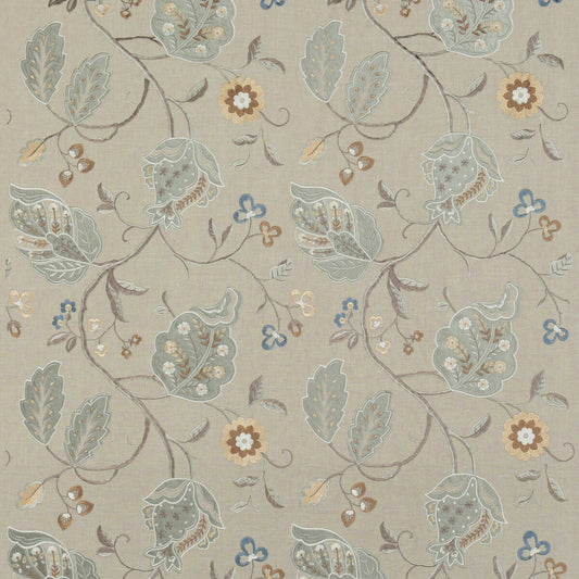 BF10531-3 CALTHORPE AQUA G P & J BAKER DRAPERY