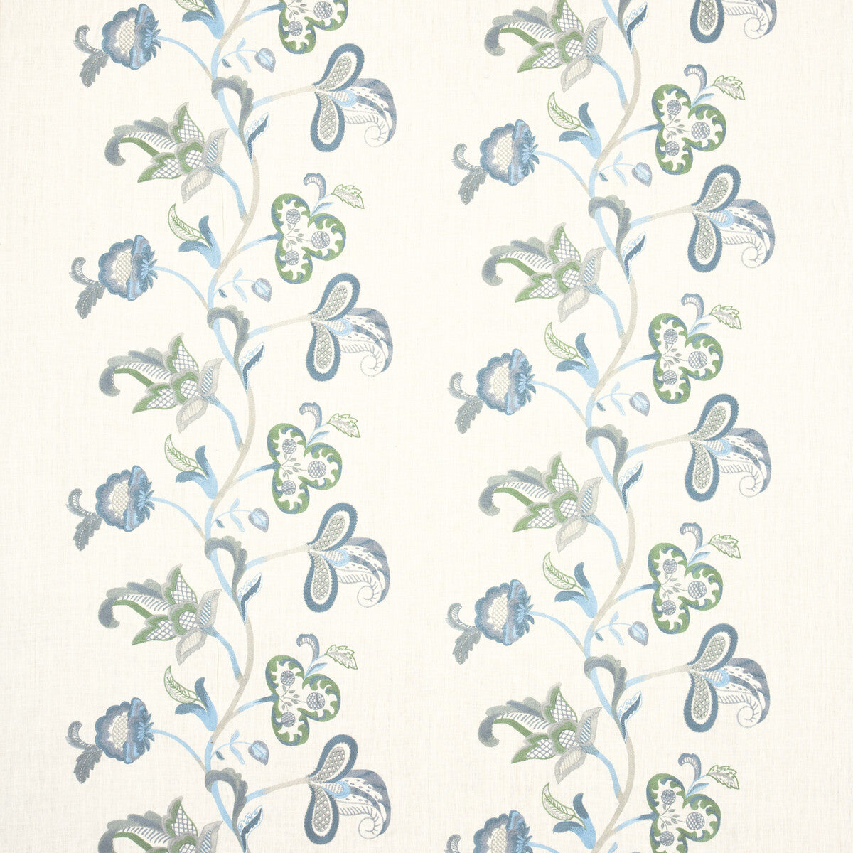 BF10560-2 CAWDOR TEAL G P & J BAKER Fabrics Drapery Upholstery