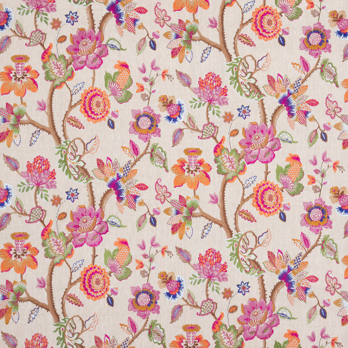 BF10589-1 DRYDEN MULTI G P & J BAKER Fabrics Drapery Upholstery