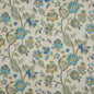 BF10589-3 DRYDEN TEAL/GILT G P & J BAKER Fabrics Drapery Upholstery