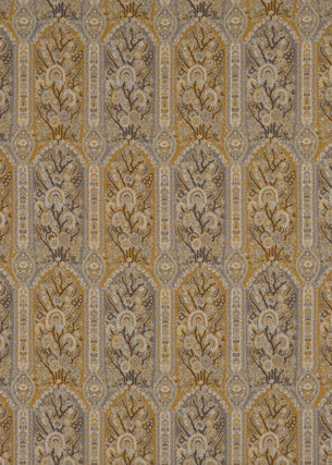 BF10594-1 WINTON GREY/MUSTARD G P & J BAKER Fabrics Drapery Upholstery