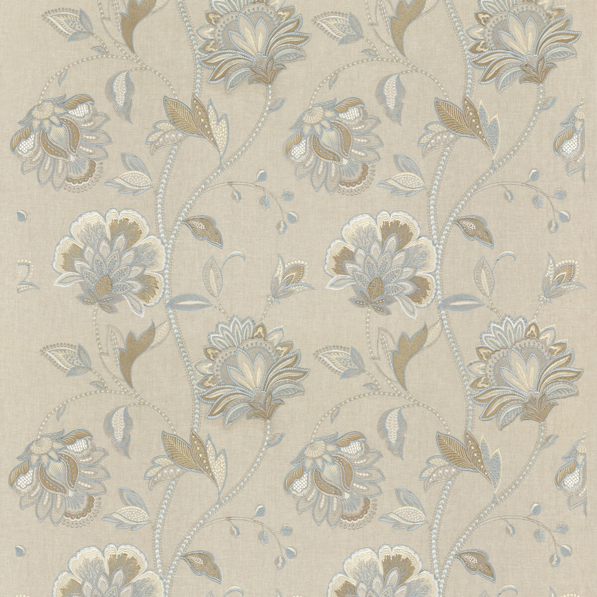 BF10762-3 ORMESBY SOFT BLUE G P & J BAKER Fabrics Drapery Upholstery