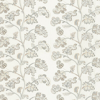 BF10769-1 ALDERWOOD IVORY/STONE G P & J BAKER Fabrics Drapery Upholstery