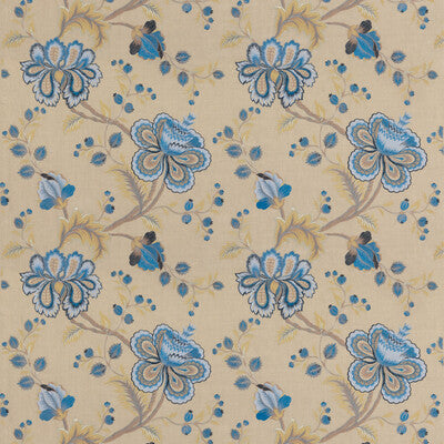 BF10791-1 ELVINGTON INDIGO G P & J BAKER Fabrics Drapery Upholstery
