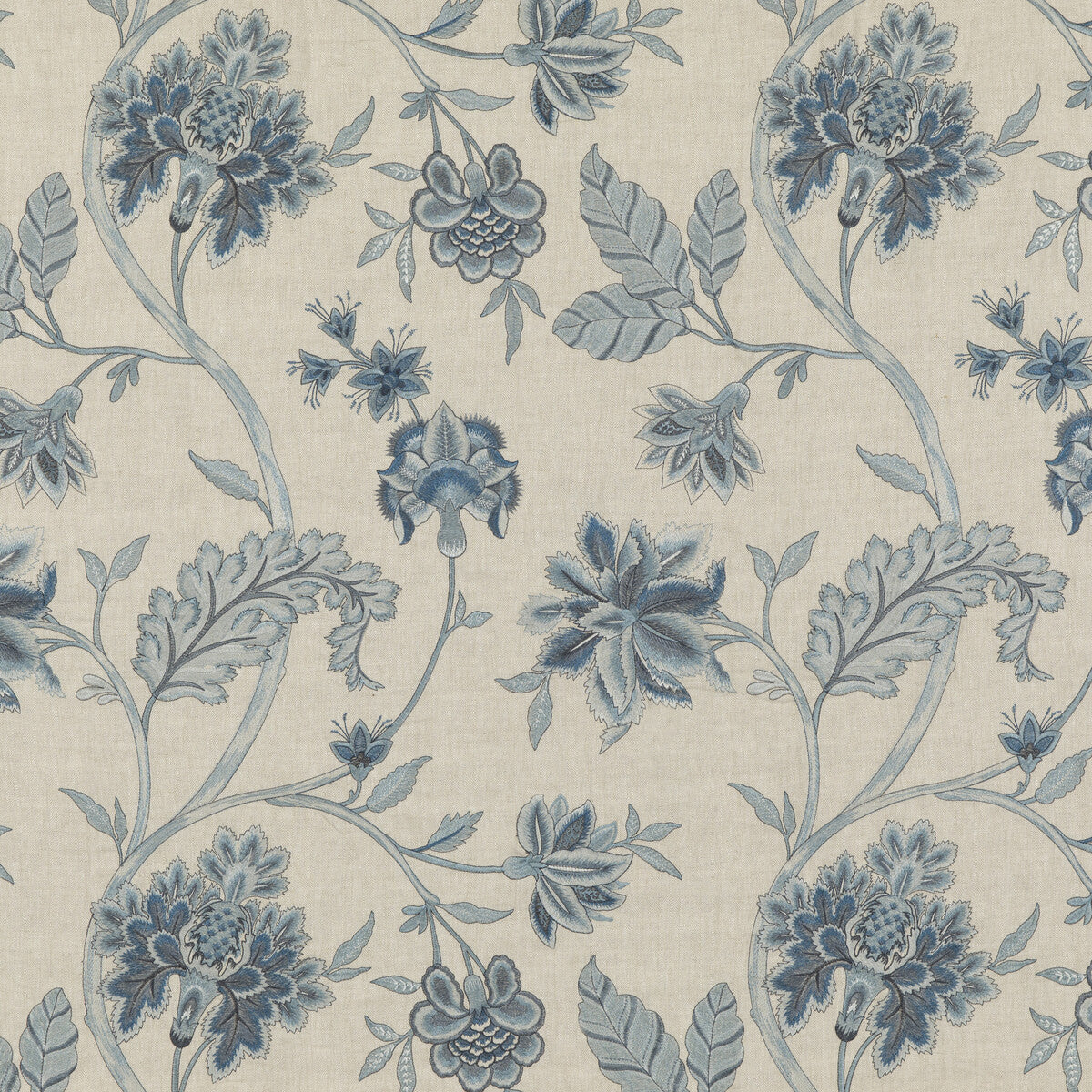 BF10904-1 ARUNDEL BLUE G P & J BAKER Fabrics Drapery Upholstery