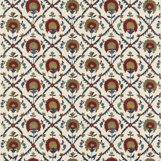 BF10905-1 WINCHELSEA RED/ BLUE G P & J BAKER Fabrics Drapery Upholstery