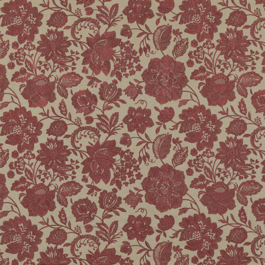 BF10918-2 BERWICK RED G P & J BAKER Fabrics Drapery Upholstery