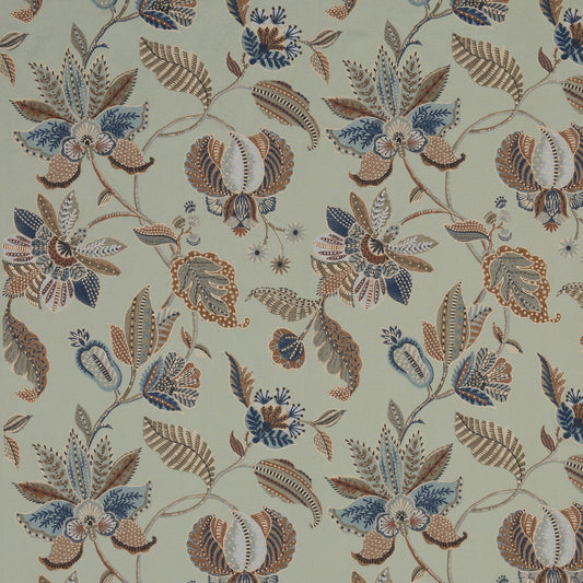 BF10941-1 DURBAR AQUA G P & J BAKER Fabrics Drapery Upholstery