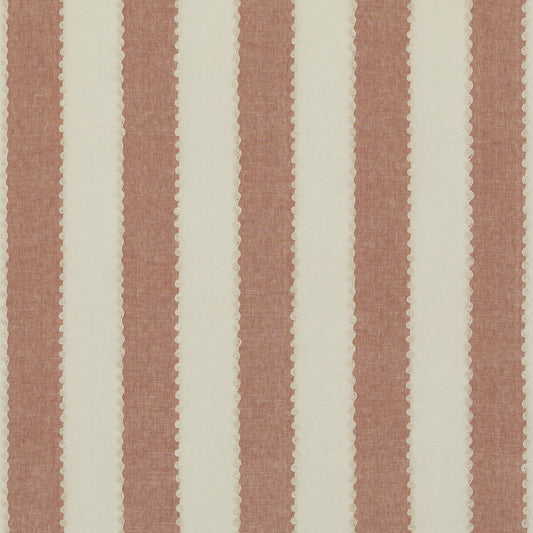 BF10944-450 ASHMORE STRIPE RED G P & J BAKER DRAPERY