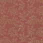 BF10945-450 CHELSEA FERN RED G P & J BAKER DRAPERY