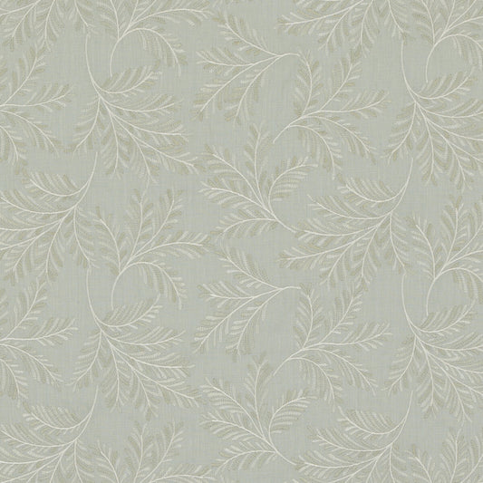 BF10945-725 CHELSEA FERN AQUA G P & J BAKER DRAPERY