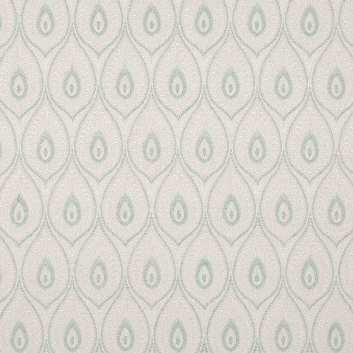 BF10955-4 ASHMORE AQUA G P & J BAKER DRAPERY
