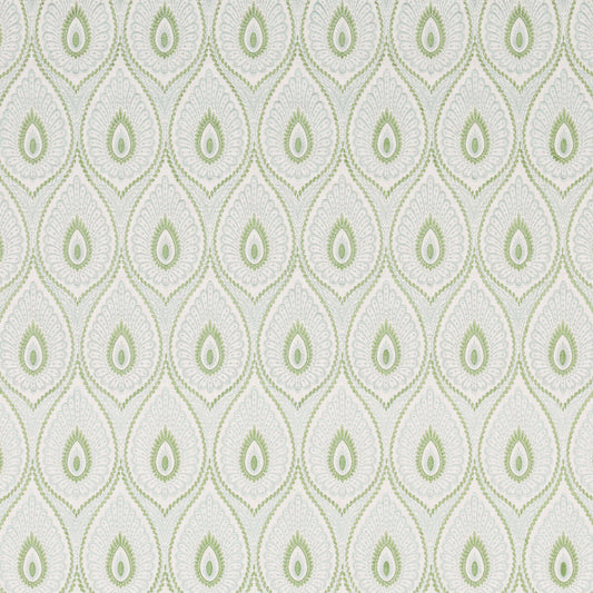 BF10955-6 ASHMORE AQUA/GREEN G P & J BAKER DRAPERY