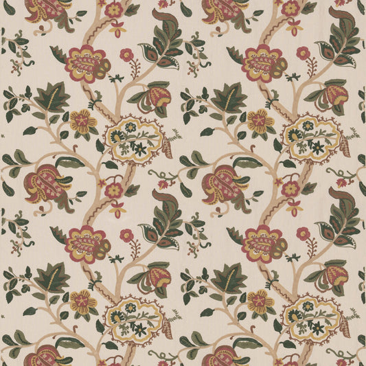 BF11022-1 CHEWTON ROSE/GREEN G P & J BAKER DRAPERY