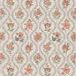 BF11025-1 BURFORD EMBROIDERY BLUE/RED G P & J BAKER DRAPERY