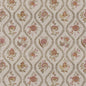 BF11025-3 BURFORD EMBROIDERY RED/BRONZE G P & J BAKER DRAPERY