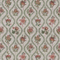 BF11025-5 BURFORD EMBROIDERY EMERALD/RED G P & J BAKER DRAPERY