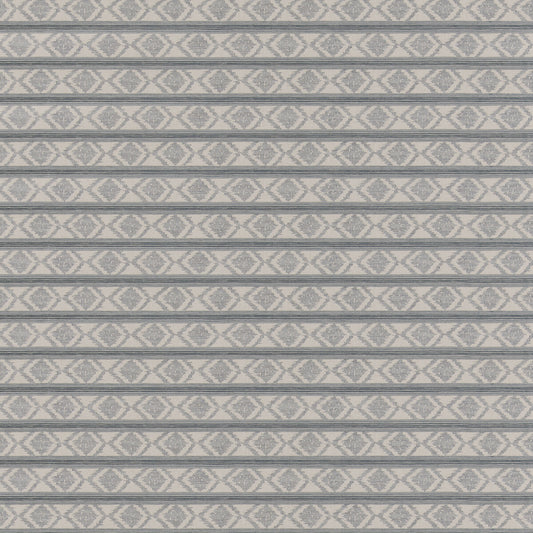 BF11034-2 BURFORD STRIPE BLUE G P & J BAKER UPHOLSTERY