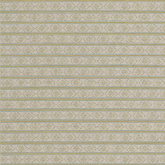 BF11034-4 BURFORD STRIPE AQUA/GREEN G P & J BAKER UPHOLSTERY