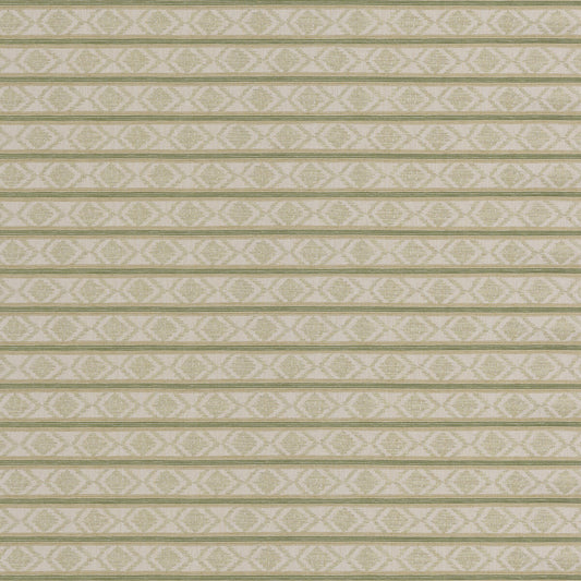 BF11034-8 BURFORD STRIPE GREEN G P & J BAKER UPHOLSTERY