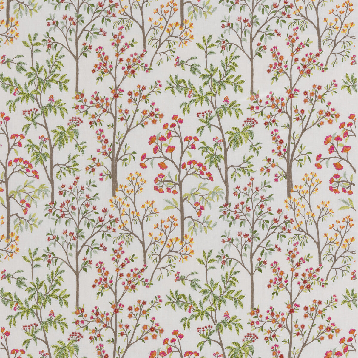 BF11041-1 PENALLY RED/GREEN G P & J BAKER DRAPERY