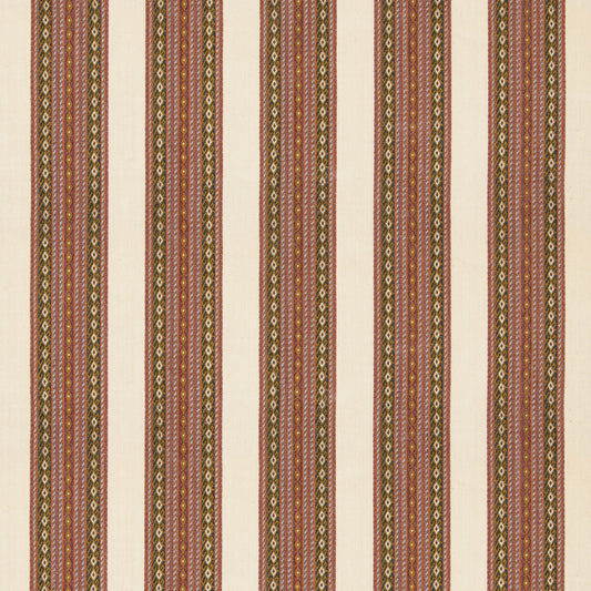BF11059-1 WORLDS APART FUCHSIA/OCHRE G P & J BAKER Fabrics Drapery Upholstery
