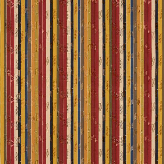BF11061-2 JOGALONG RED/OCHRE G P & J BAKER Fabrics Drapery Upholstery