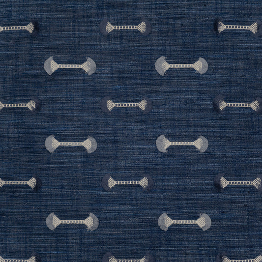 BFB122 Maxwell DRAPERY/MULTI- PATTERN # 122 COBALT CT-PACIFIC