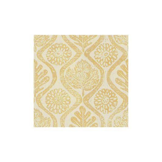 BFC-3514-14 OAKLEAVES YELLOW LEE JOFA Fabrics Drapery Upholstery