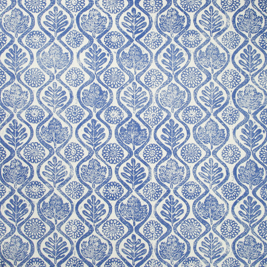 BFC-3514-50 OAKLEAVES AZURE LEE JOFA Fabrics Drapery Upholstery