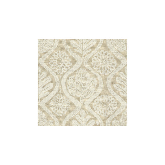 BFC-3515-1 OAKLEAVES WHITE/OAT LEE JOFA Fabrics Drapery Upholstery