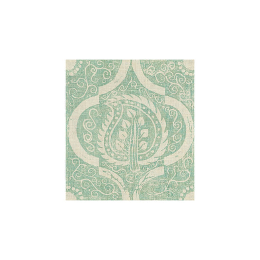 BFC-3516-13 PERSIAN LEAF AQUA LEE JOFA Fabrics Drapery Upholstery