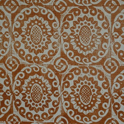 BFC-3629-12 PINEAPPLE ON RUSTIC PUMPKIN LEE JOFA Fabrics Drapery Upholstery