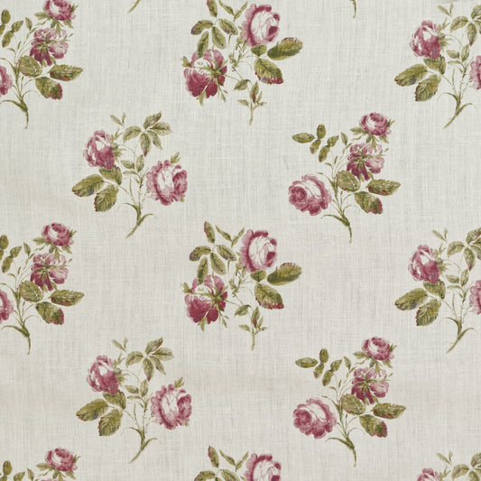 BFC-3661-723 SIMSBURY ROSE/GREEN LEE JOFA Fabrics Drapery Upholstery