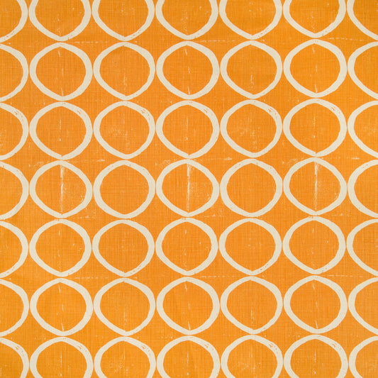 BFC-3665-12 CIRCLES TANGERINE LEE JOFA Fabrics Drapery Upholstery