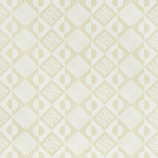 BFC-3666-1 CIRCLES AND SQUARES OFF WHITE LEE JOFA Fabrics Drapery Upholstery