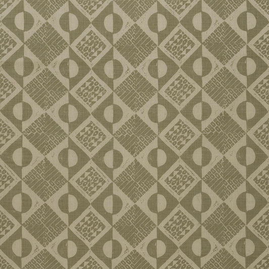 BFC-3666-113 CIRCLES AND SQUARES DOVE LEE JOFA Fabrics Drapery Upholstery
